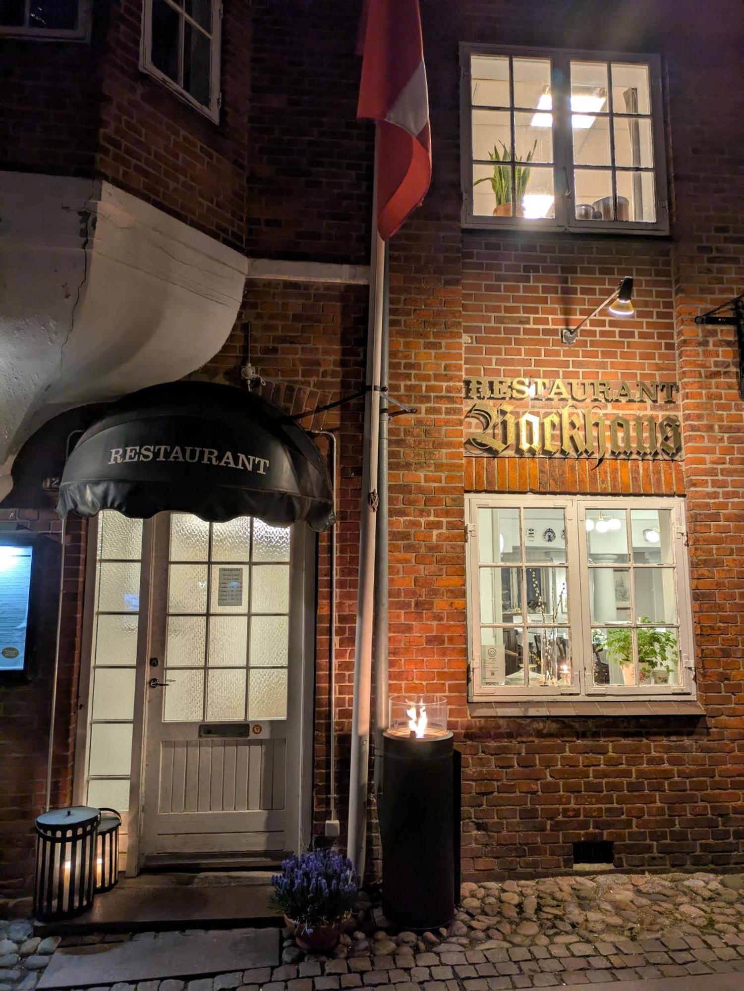 Restaurant Backhaus Hotel Ribe Kültér fotó
